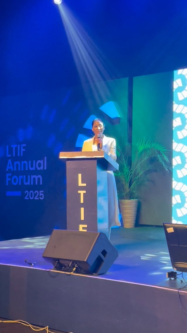 Stephanie Oforka at LTIF annual forum 2025